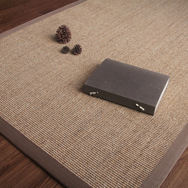 Straw sisal rug