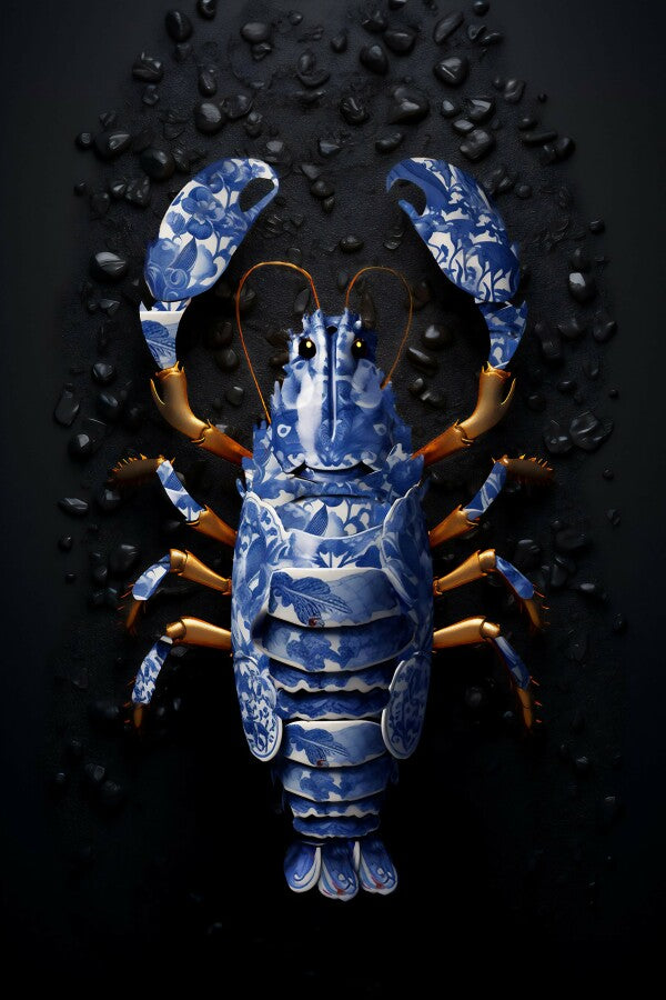 Royal Delfts Blue Lobster