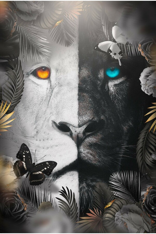 Floral Lion