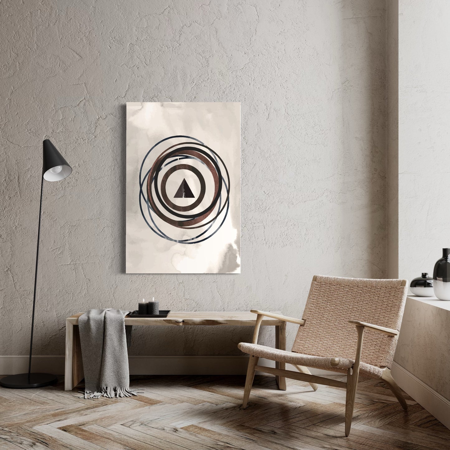 Pyramid Abstract Art