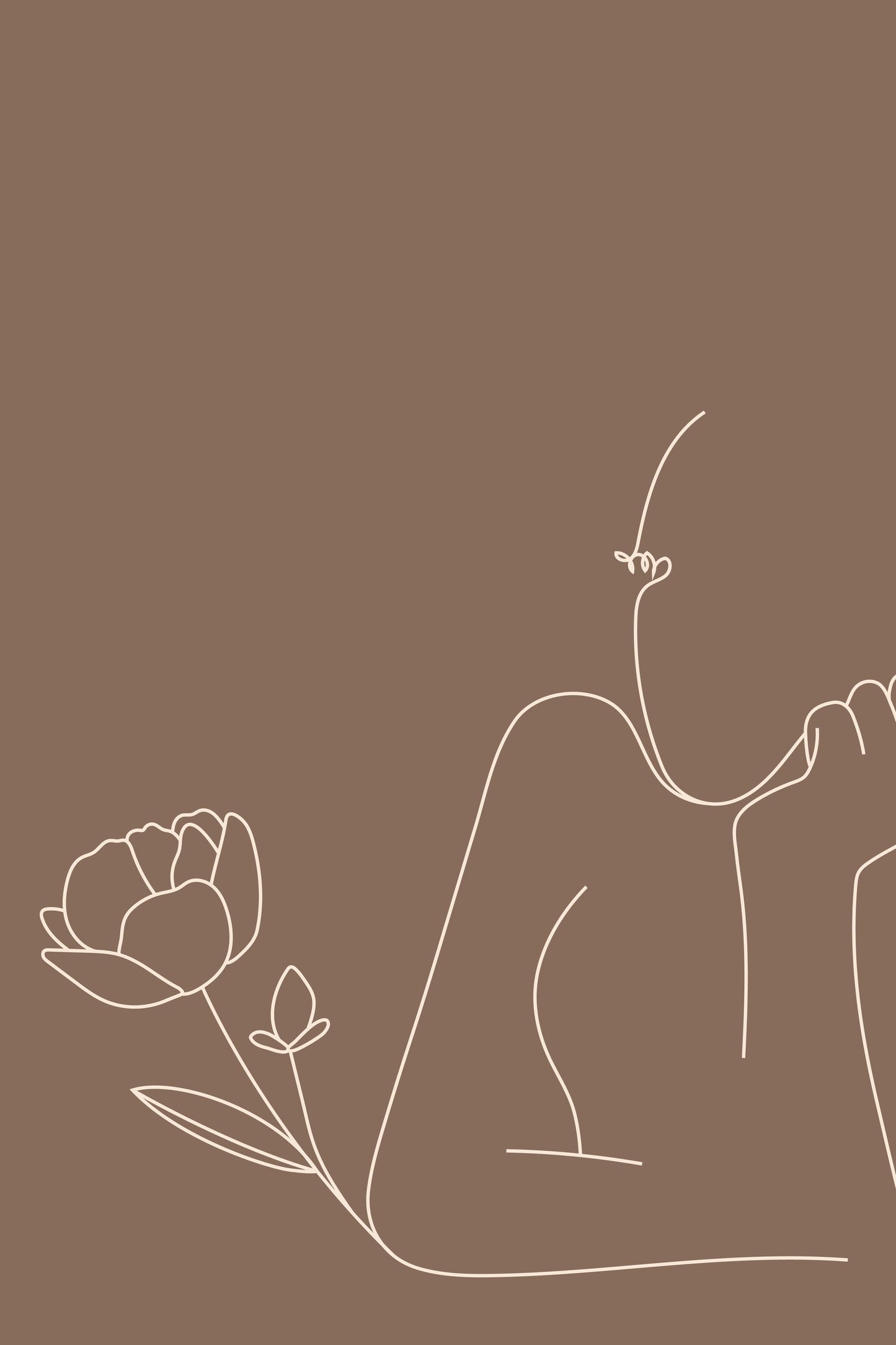 Feminine Line Art