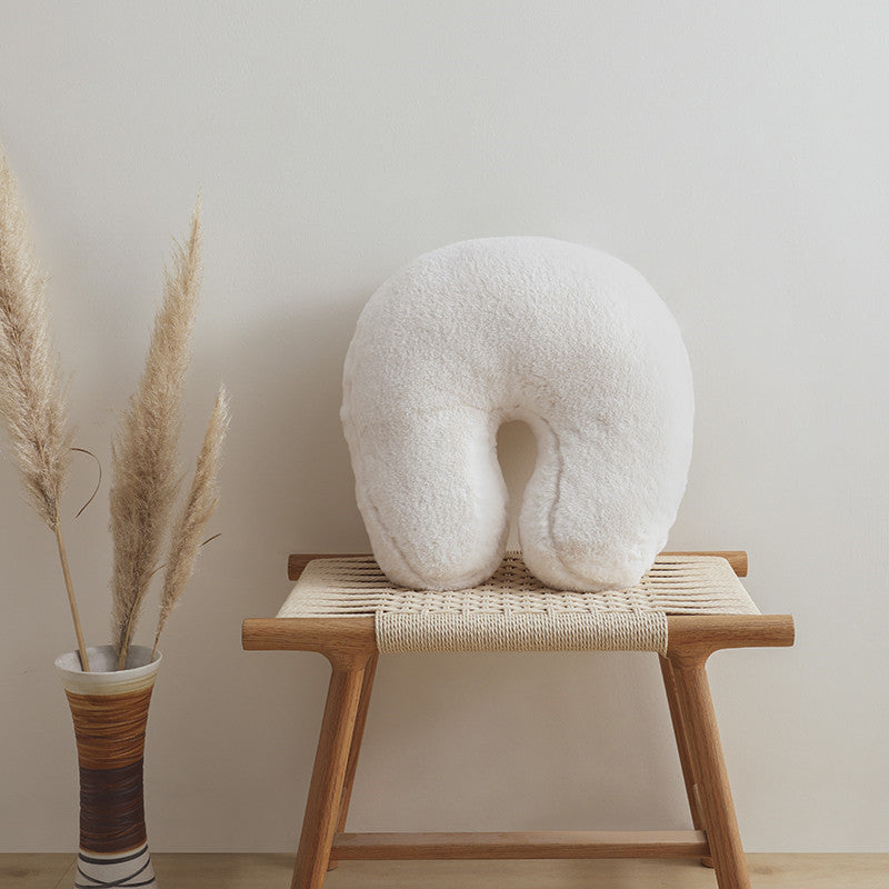 Abstract Plump Down Bedside Pillow