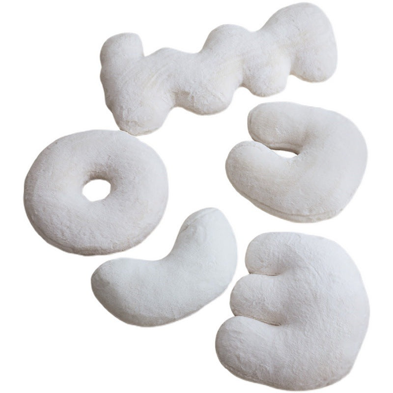Abstract Plump Down Bedside Pillow