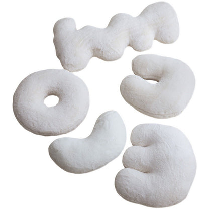 Abstract Plump Down Bedside Pillow