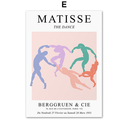 Matisse PosterArt Gallery Living Room Decorative Canvas